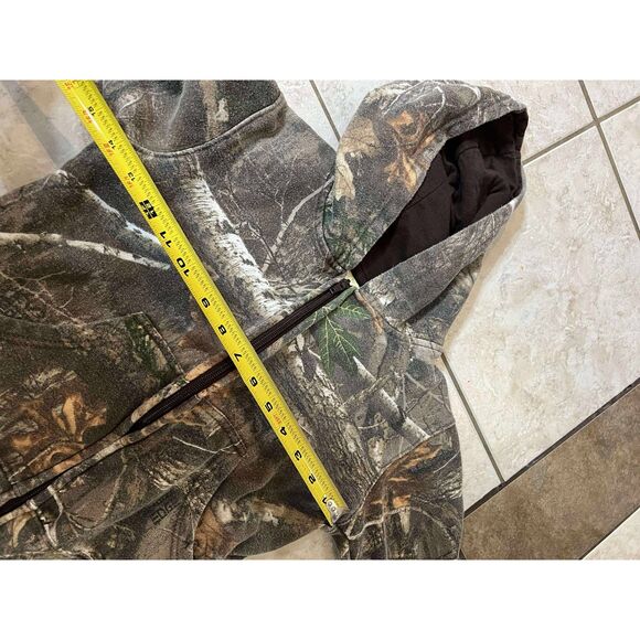 Rustic Ridge Boys Camouflage Camo Zip Up Hoodie M 10-12 - Picture 4 of 6